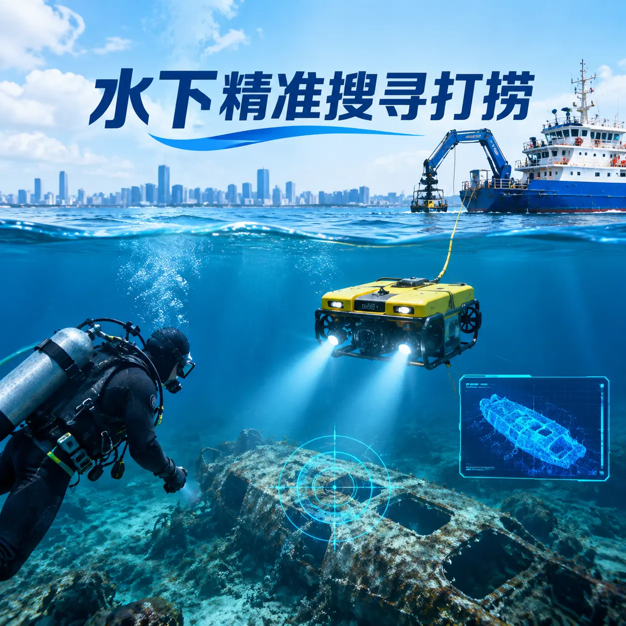 会宁水下精准搜寻打捞